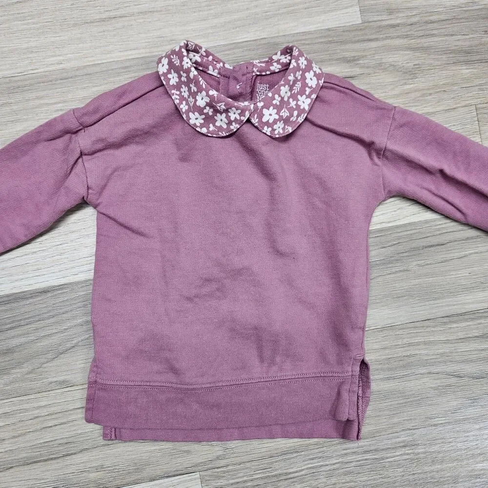 Carters Baby Girl Pink Shirt Bundle Size 12 Months Spring Casual